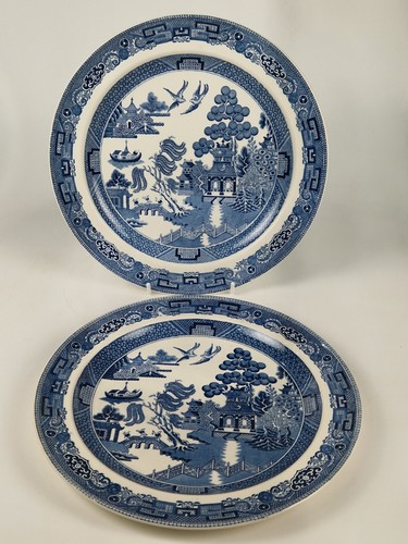 Wedgwood blue willow - willow,