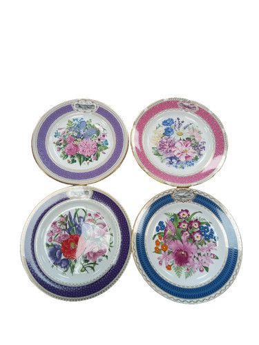 Rhs chelsea flower show plates - flower,