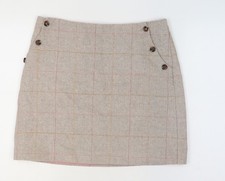 Joules Womens Beige Wool Blend
