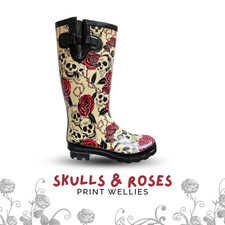 Ladies Wide Calf Wellingtons