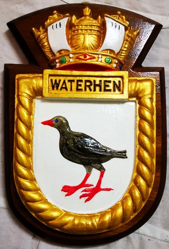 Hmas waterhen ship crest - waterhen,