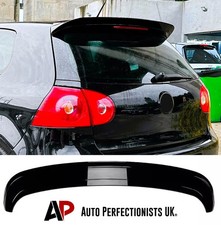 VW Golf MK5 GTI R R32 Gloss Black Rear Roof Spoiler Boot Wing Lip Body Kit 3-08