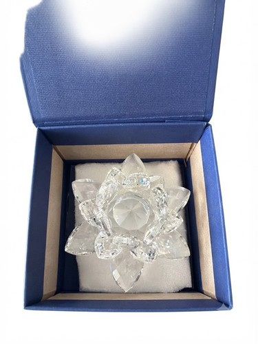 Crystal lotus flower - flower, figurine