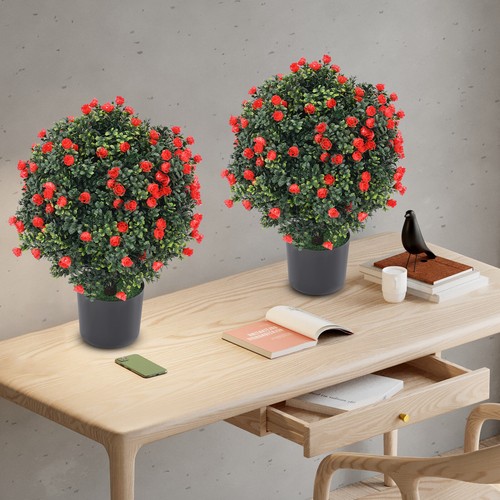Artificial potted bushes - artificial,