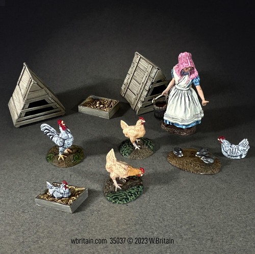 Britains soldiers village - britains,
