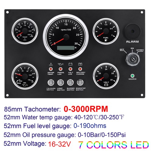 Gauge set with - gauge,