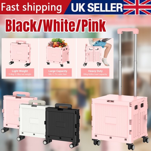 Folding shopping trolley box - trolley,