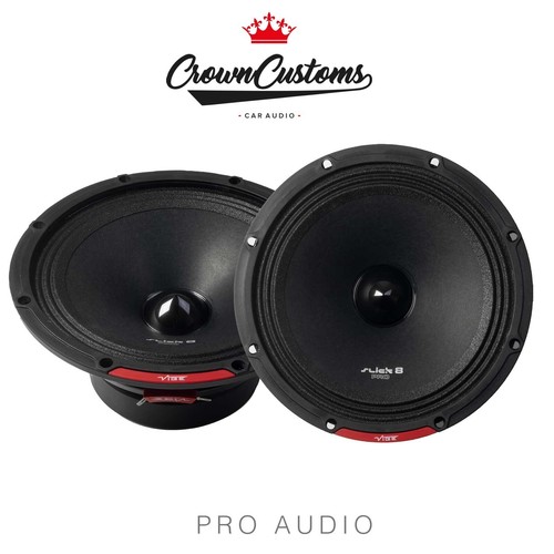 Vibe slick car speakers pro - 8",