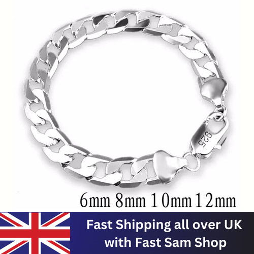 Sterling silver curb - sterling,