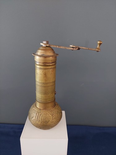 Vintage turkish brass coffee - turkish,