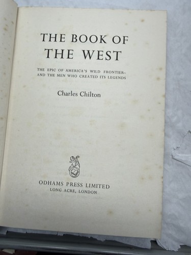 The book west charles - west,