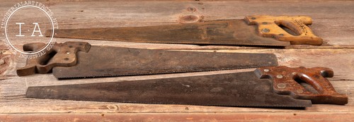 Set three antique hand - of,