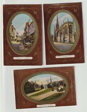 Three Early Oval Pramed Colour