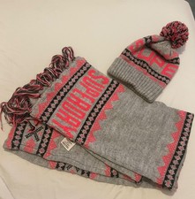 SUPERDRY ladies hat scarf and