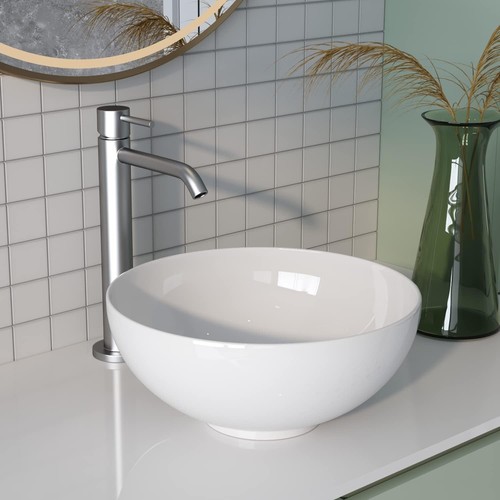32cm round ceramic bathroom - 32cm,