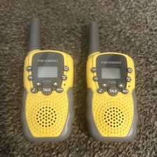 T-388 yellow Walkie Talkies x2
