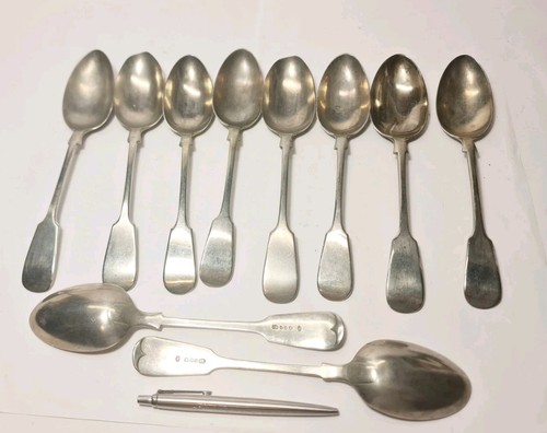 Set antique silver - set, 10