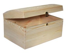 X Large Treasure Chest Plain