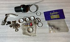 Retro MTB Bike Parts Bundle Hangers Spacers Clamp Twist Grip Etc Job Lot