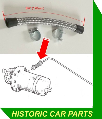 Hose clips pump to - hose,