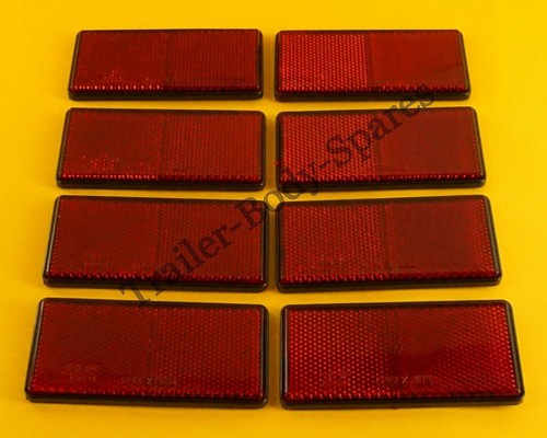 Red rear reflectors 100mm - x,