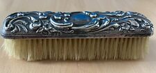 Vintage  W•A= William Aitken 1900s Handle Repousse Clothes Brush, England. (179)