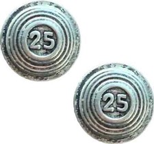 Set Of 2 Clays 25 Shooting