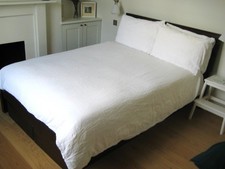 Warren Evans Sunday Shaker double bed with four underbed storage boxes