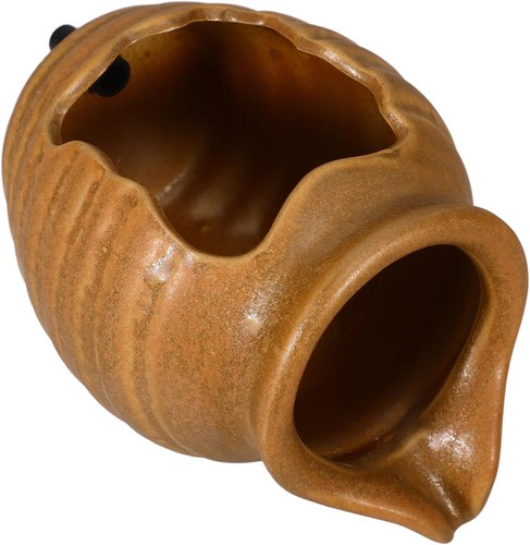Ceramic pond spitter jug - ceramic,