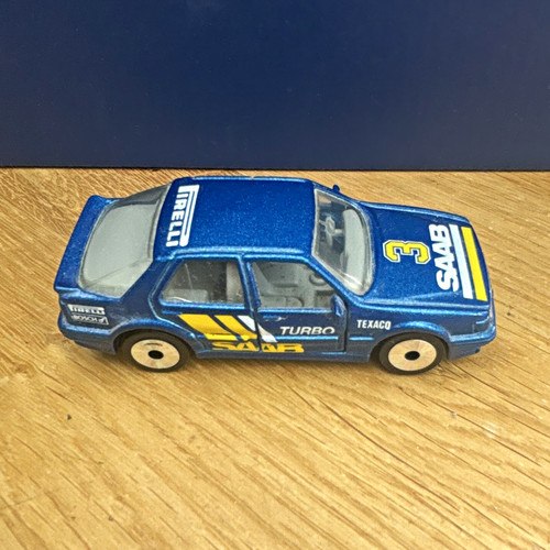 Matchbox saab 9000 turbo rally - matchbox,
