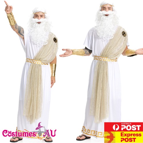 Mens zeus costume greek - mens,