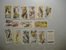 Brooke Bond tea cards Bird Portraits (7775) 15/50 variable condition