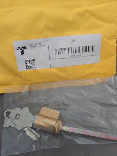 Tailpiece cylinder lock for - ,
