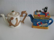 The Leonardo Collection Miniature Tea Pot & one other