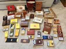 Collection Of Cigar Boxes And