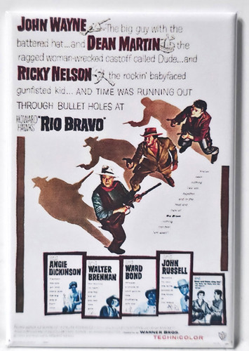 Rio bravo vintage poster - rio,
