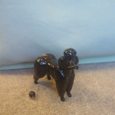 BESWICK BLACK POODLE Figurine