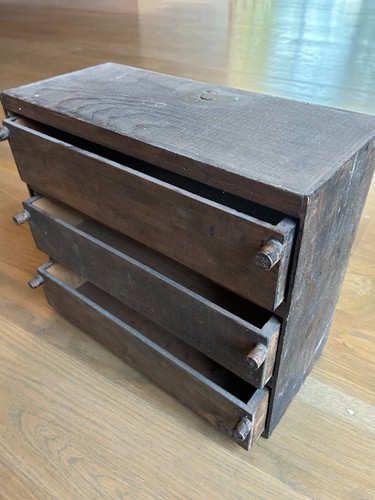 Antique rustic miniature