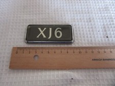 (JAGUAR) XJ6 vintage car badge