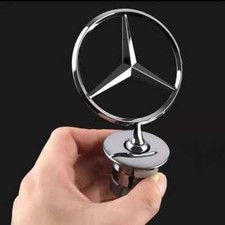 3d Metal Chrome Black Mercedes