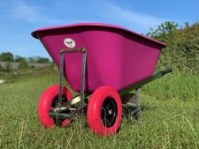 OX TWIN WHEELBARROW 200L