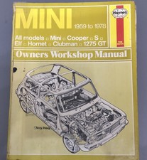 Haynes mini workshop manual - haynes,