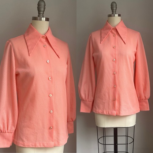 Vintage 1970 woven - vintage, peach