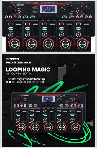 Boss 505 mk2 tabletop loop - rc-505,