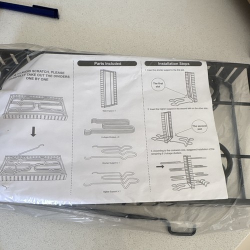 Adjustable drawer mounted pot - adjustable,