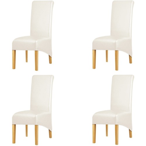 Leather dining chair - pu,