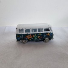 Majorette VW Camper Van Volkswagen T1 Microbus “Love & Peace Hippie Diecast 1:64