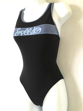Girls Navy Blue SPEEDO Vintage