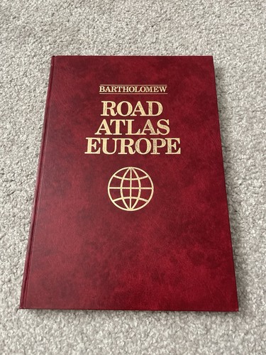 Bartholomew road atlas europe - bartholomew,