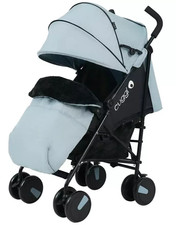Cuggl Rowan Complete Stroller Rustic 1 hand Recline 5 Point Harness. Blue